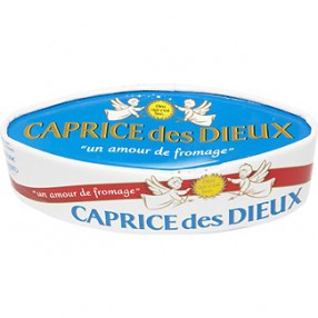 Queso camembert CAPRICE DES DEUX envase 200 grs